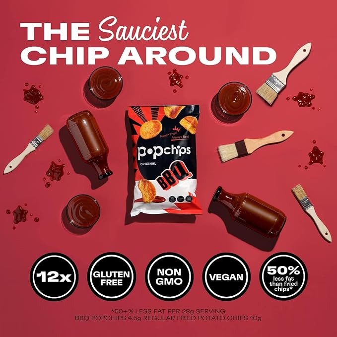 Popchips Original BBQ Chips, 5 oz