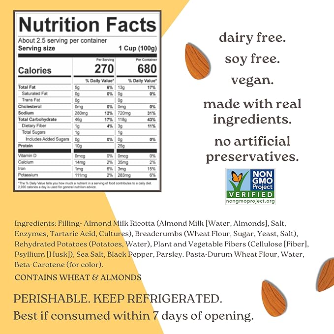 Kite Hill Plant Based Tortellini, 9 oz