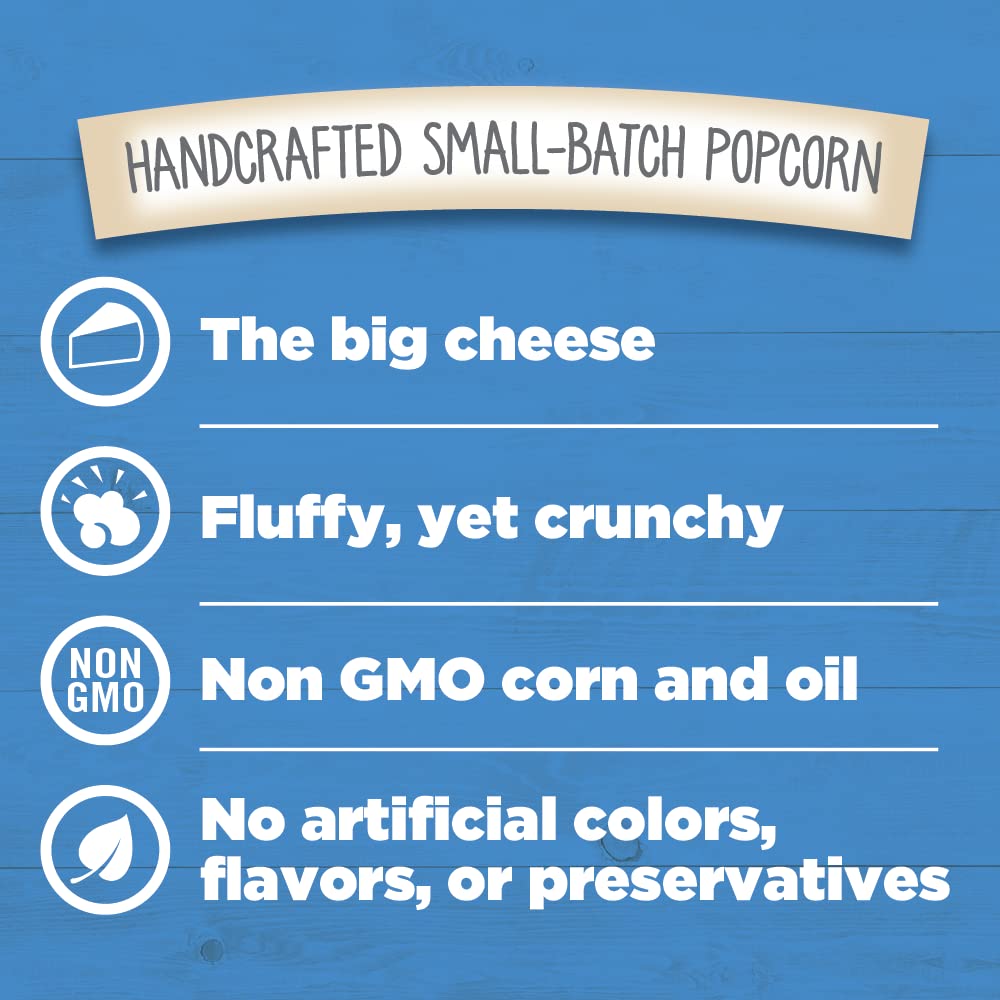 G.H. Cretors Cheddar Cheese Handcrafter Popcorn, 6.5 oz