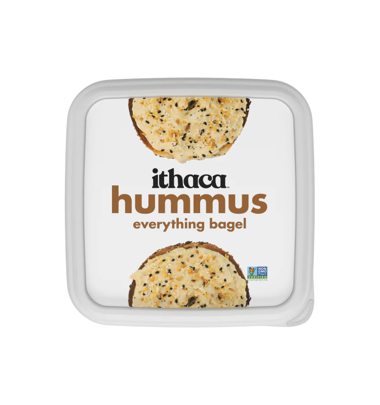 Ithaca Cold Crafted Everything Bagel Hummus, 10 oz
