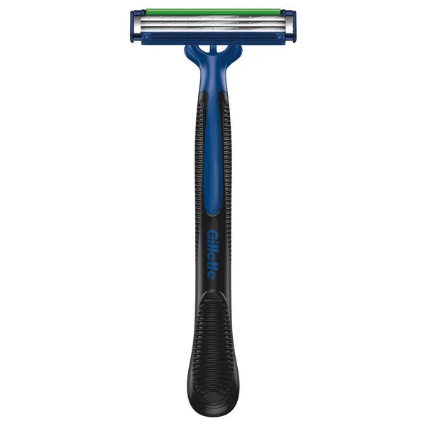 Gillette Custom Plus3 Disposable Razors Sensitive, 30 Count