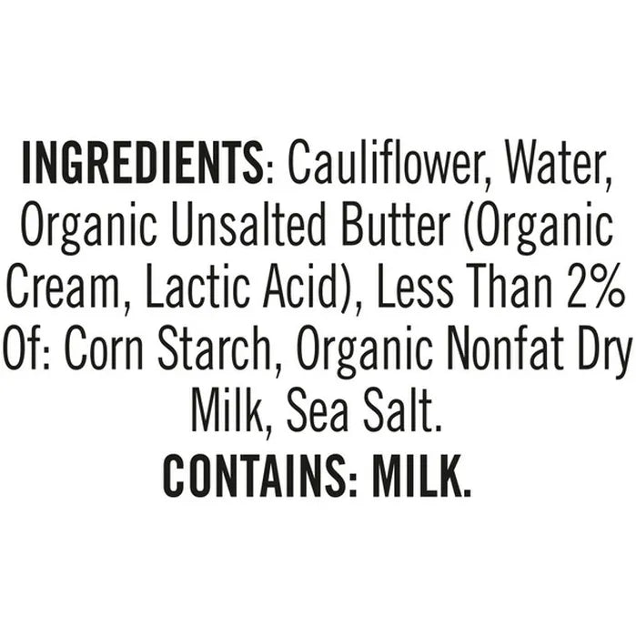 Alexia Mashed Cauliflower, 12 oz
