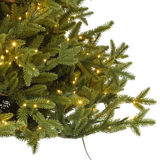 9' Pre-Lit Radiant Micro LED with Twinkle Artificial Christmas Tree*