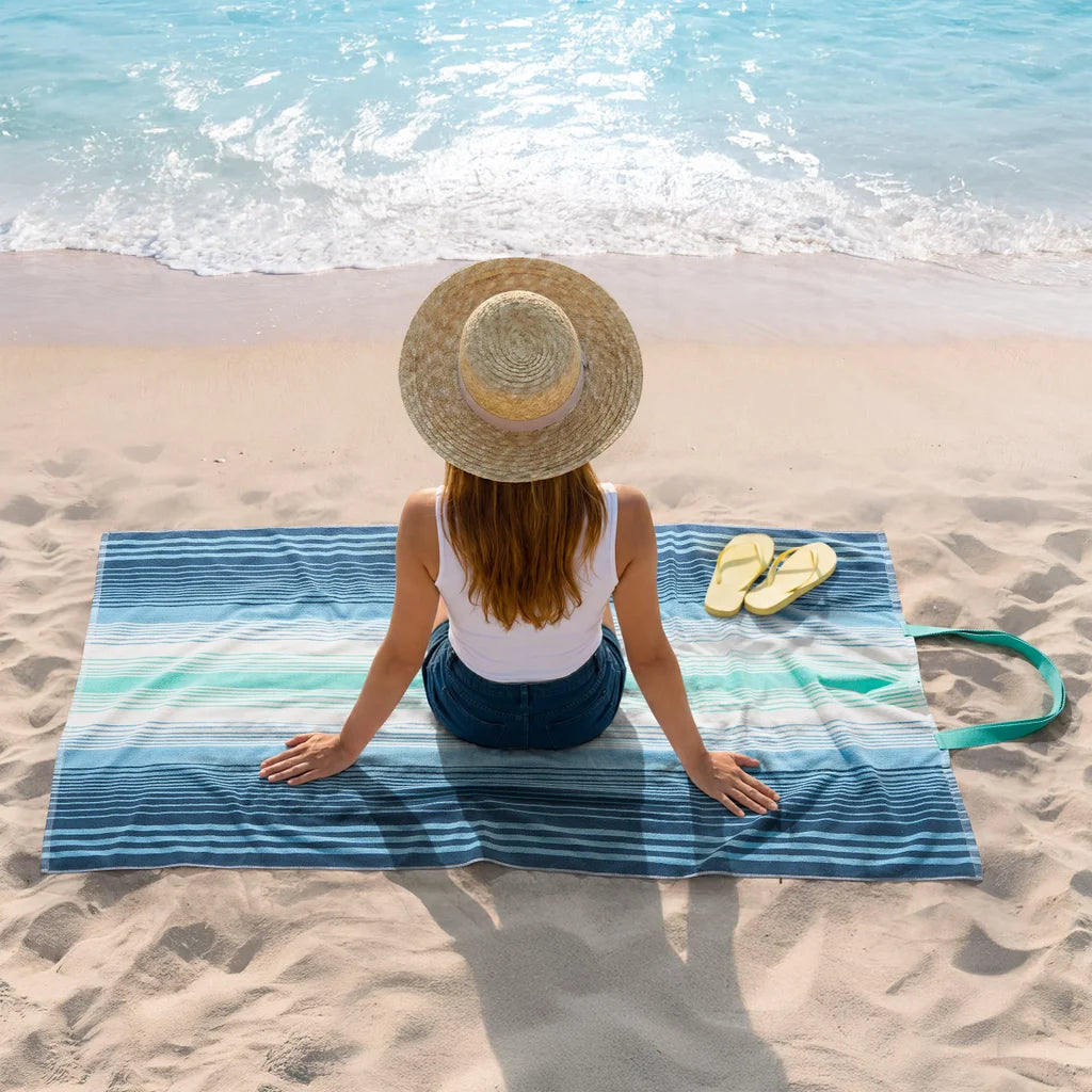 2-in-1 Beach Towel that converts into Tote