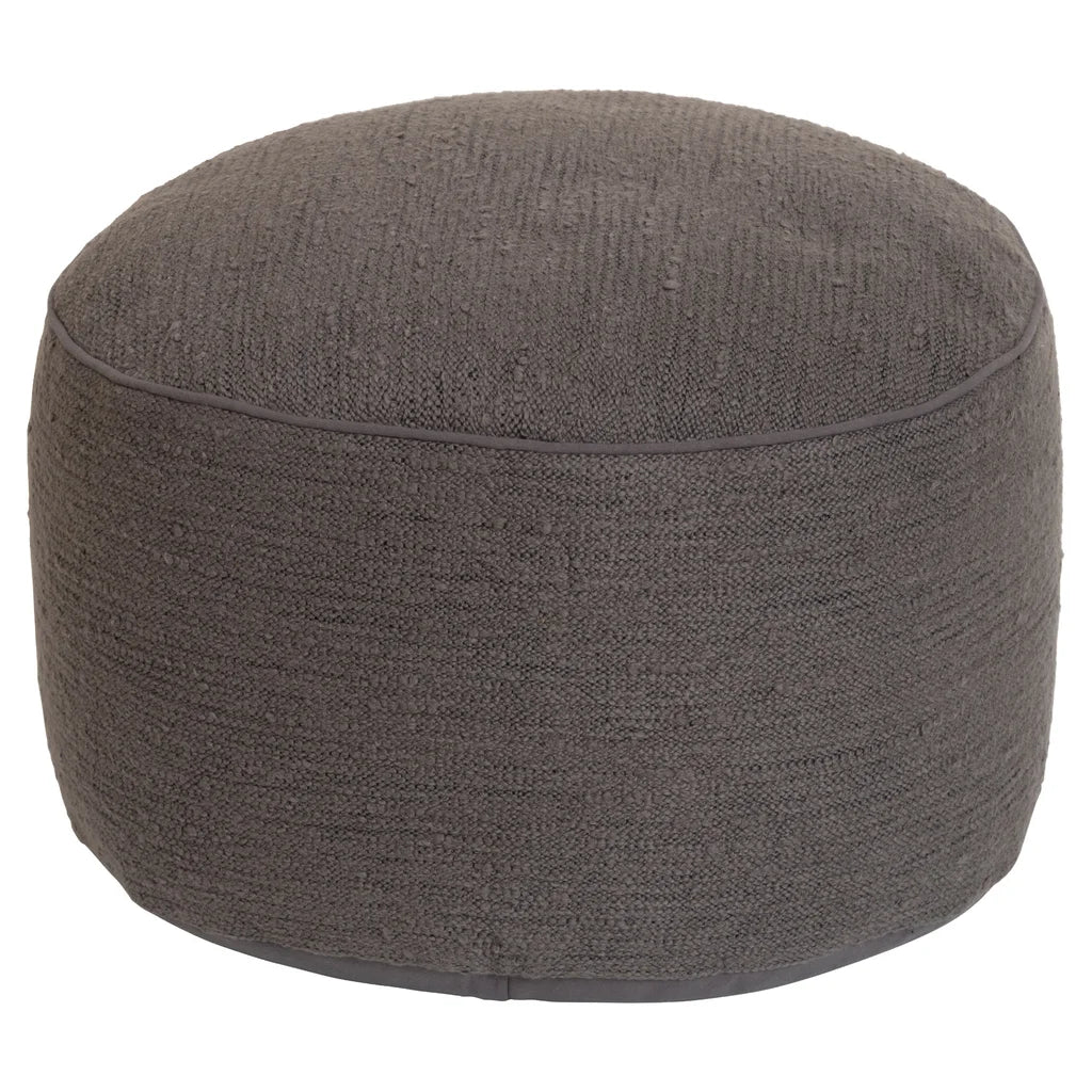 Boucle Round Pouf *