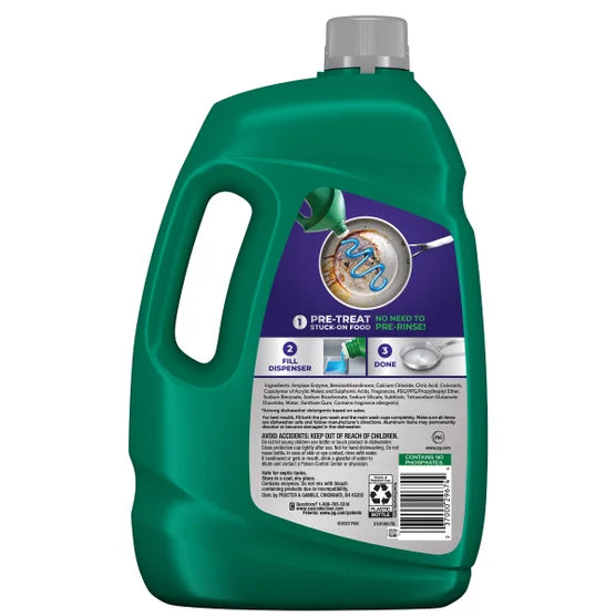 Cascade Platinum Liquid Dishwasher Detergent, Fresh, 125 fl oz