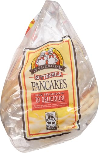 De Wafflebakkers Fluffly Buttermilk Pancakes, 18 Count