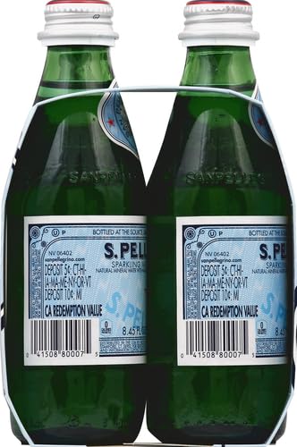 San Pellegrino Sparkling Mineral Water 6 ct, 8.45 oz