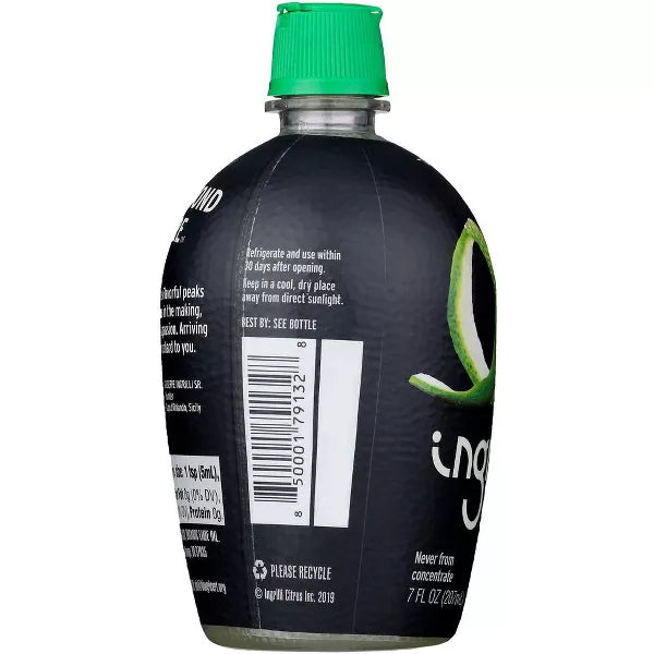 Ingrilli Organic Lime Squeeze Blend Juice, 7 oz
