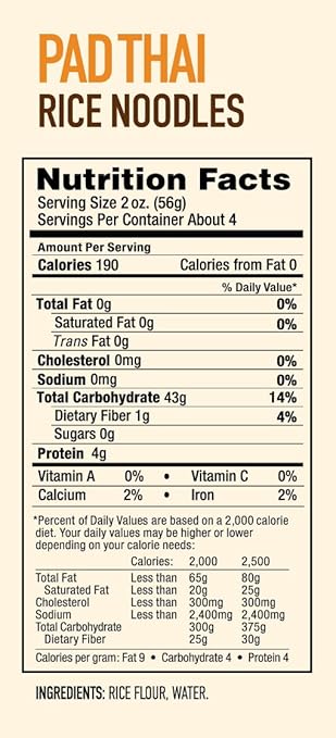 Annie Chuns Pad Thai Rice Noodles, 8 oz