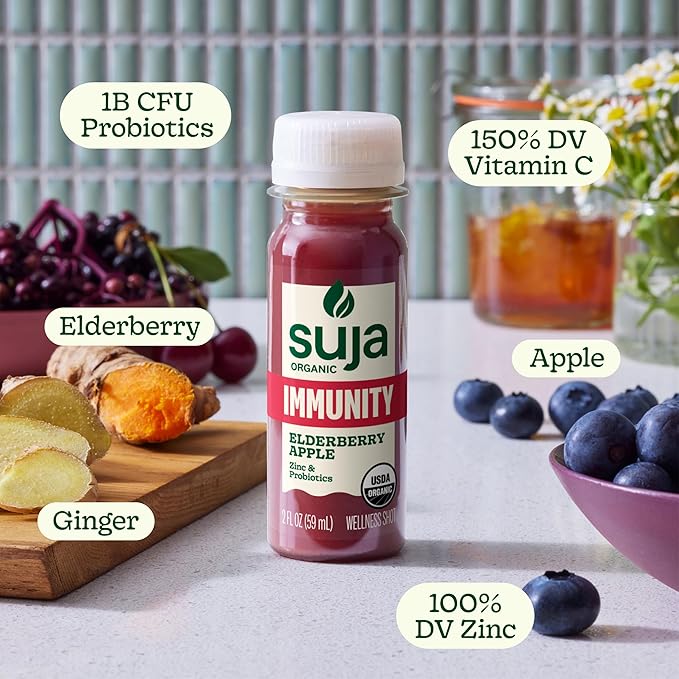 Suja Organic Elderberry Immunity Shot, 2 oz