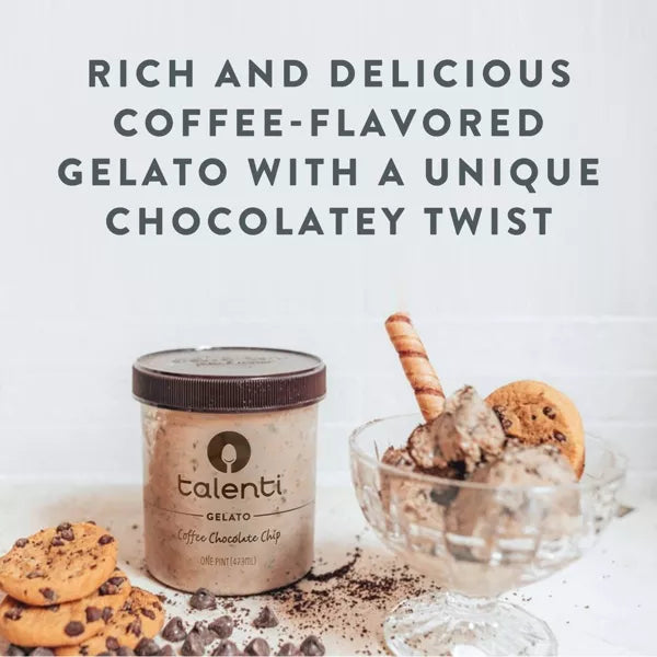 Talenti Coffee Chocolate Chip Gelato, 16 oz