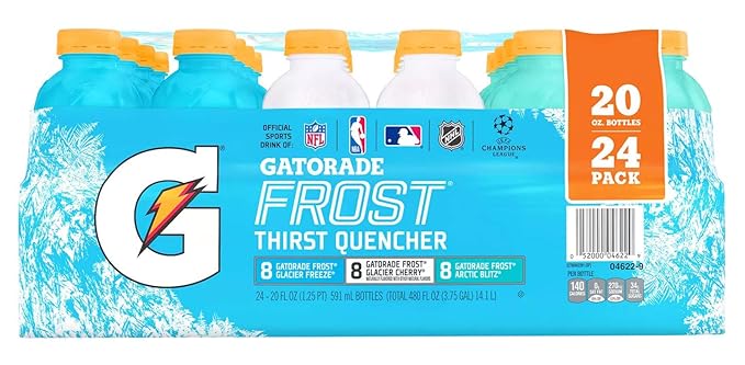 Gatorade Thirst Quencher Frost Variety Pack 24 ct, 20 oz