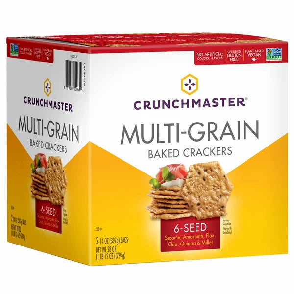 Crunchmaster Multi-Grain Crackers, 28 oz