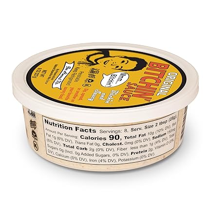 Bitchin Sauce Original Almond Dip, 8 oz