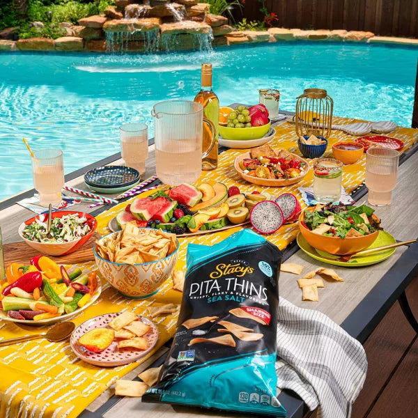 Stacy's Simply Naked Sea Salt Pita Crisps, 6.75 oz