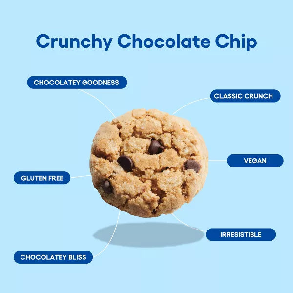 Partake Chocolate Chip Cookies, 5.5 oz
