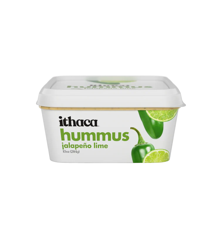 Ithaca Cold Crafted Jalapeno Lime Hummus, 10 oz