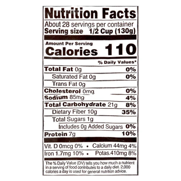 S&W Organic Black Beans 8 ct, 15 oz