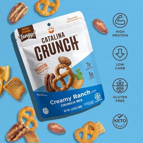 Catalina Crunch Creamy Ranch Snack Mix, 5.25 oz