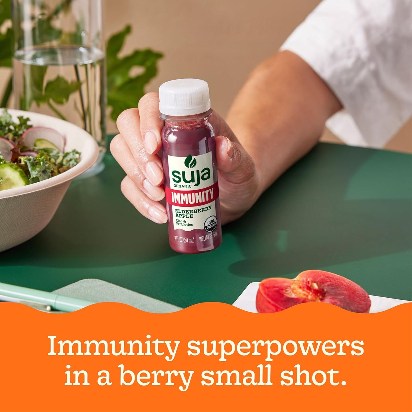 Suja Organic Elderberry Immunity Shot, 2 oz