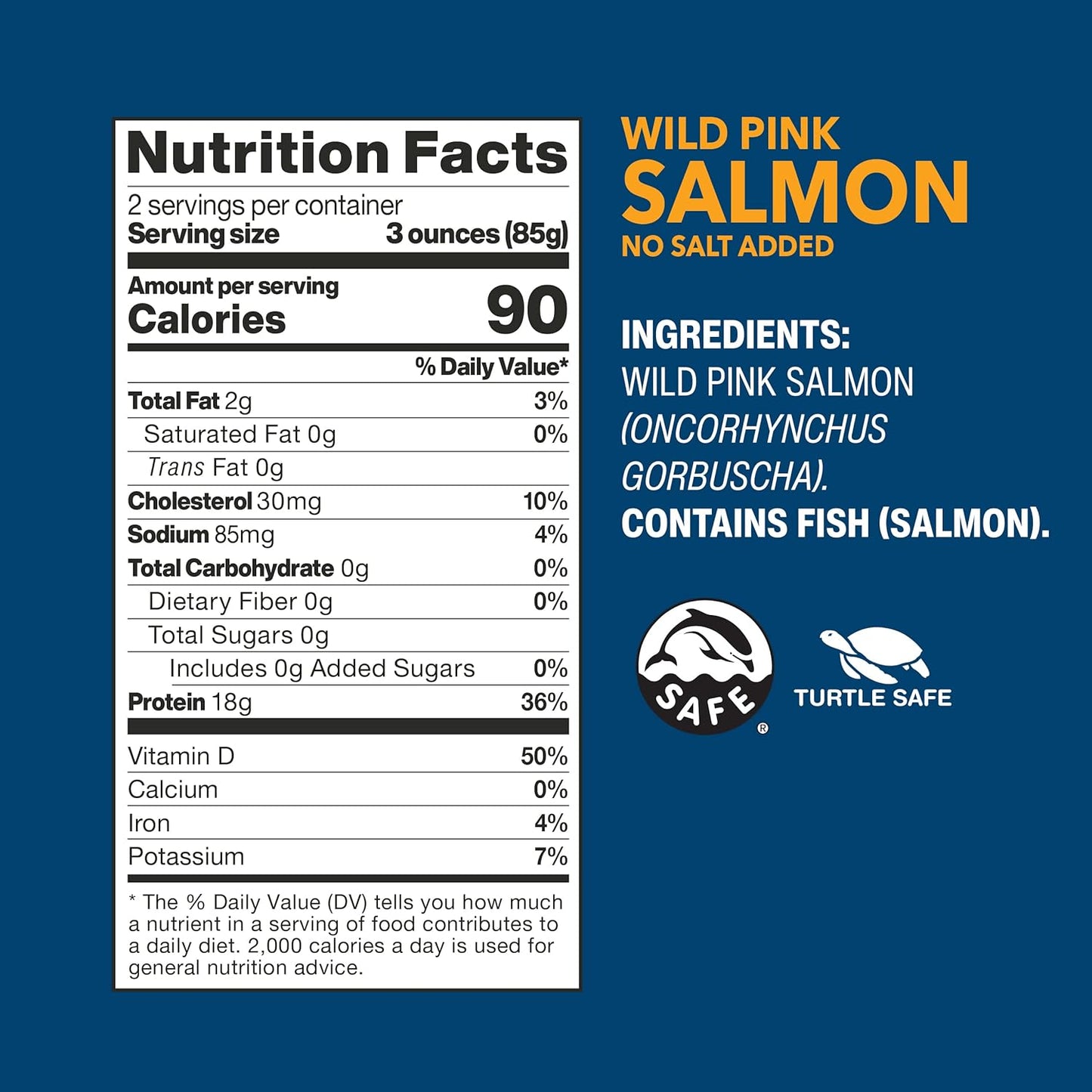Wild Planet Wild Pink Salmon No Salt Added, 6 oz
