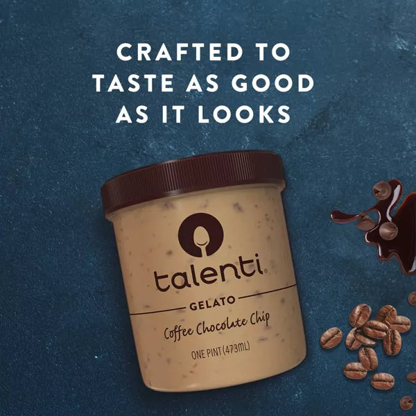 Talenti Coffee Chocolate Chip Gelato, 16 oz