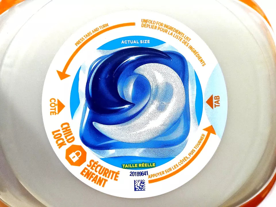 Tide Pods with Ultra Oxi Laundry Detergent Pods, 100 ct