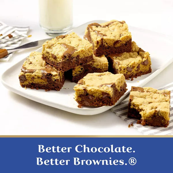 Ghirardelli Brownie Cookie Bar Premium Brownie Mix, 16.5 oz