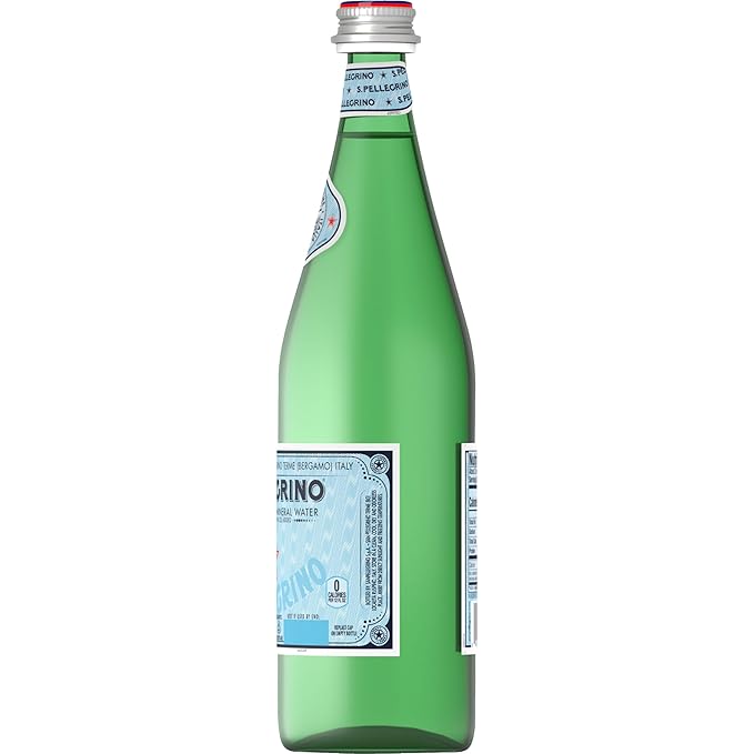 San Pellegrino Sparkling Natural Mineral Water, 25.3 oz