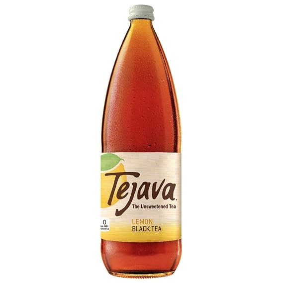Tejava Unsweetened Lemon Black Tea, 1 L