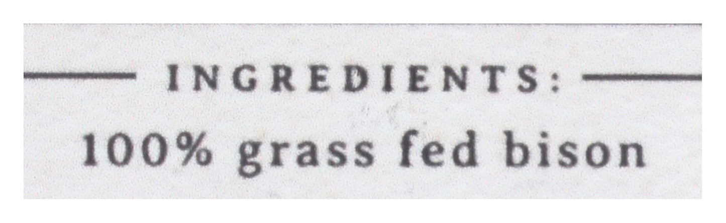 Force Of Nature Meats 100% Grass Fed, Regenerative Bison Grind, 14 oz