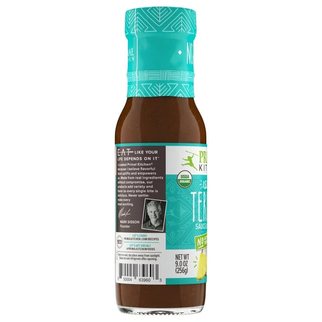 Primal Kitchen No Soy Island Teriyaki, 9 oz