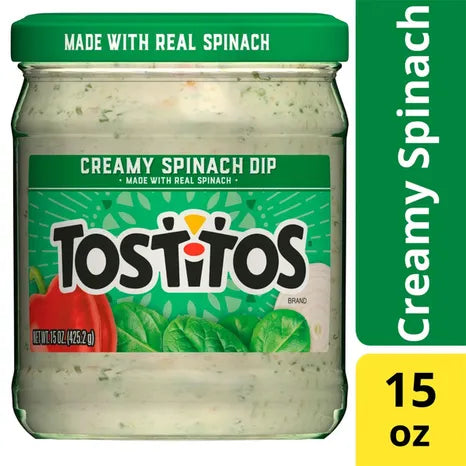 Tostitos Creamy Spinach Dip, 15 oz