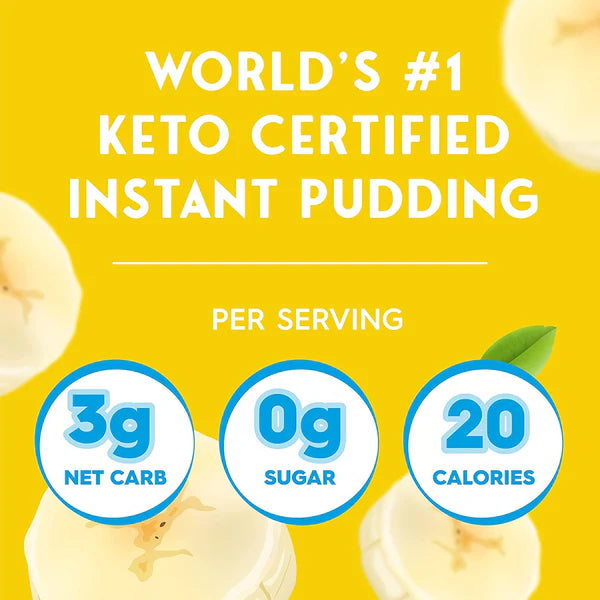 Simply Delish Pudding Banana Instant Sugar Free, 1.7 oz