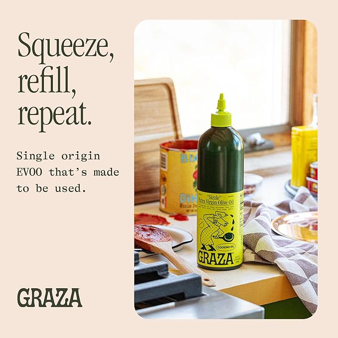 Graza Sizzle Extra Virgin Olive Oil, 25.3 oz