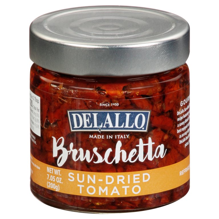 Delallo Imported Sundried Tomato Bruschetta, 7.05 oz
