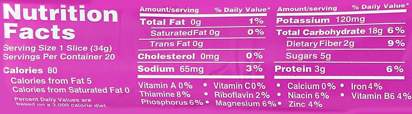 Food for Life Flourless Cinnamon Raisin Bread, 24 oz