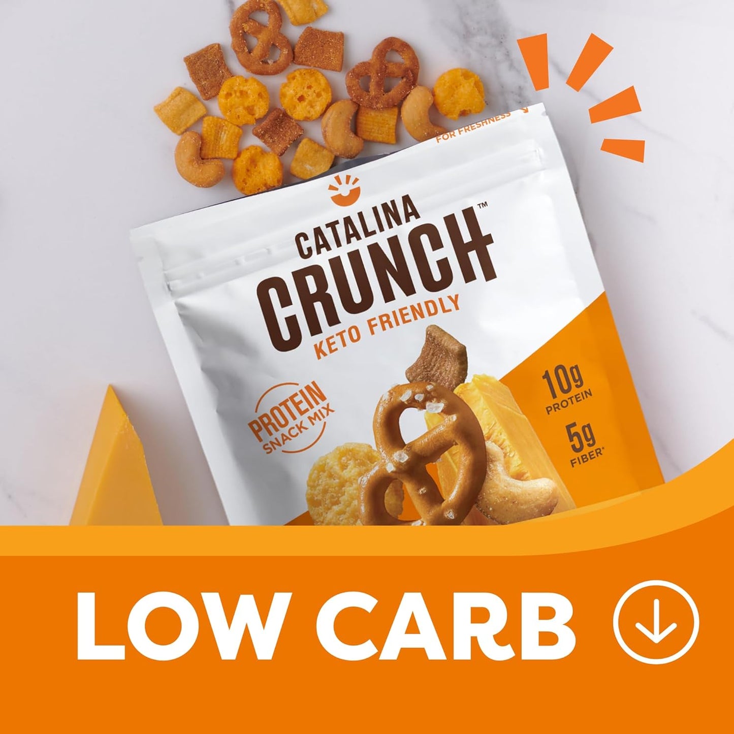 Catalina Crunch Cheddar Snack Mix, 5.25 oz