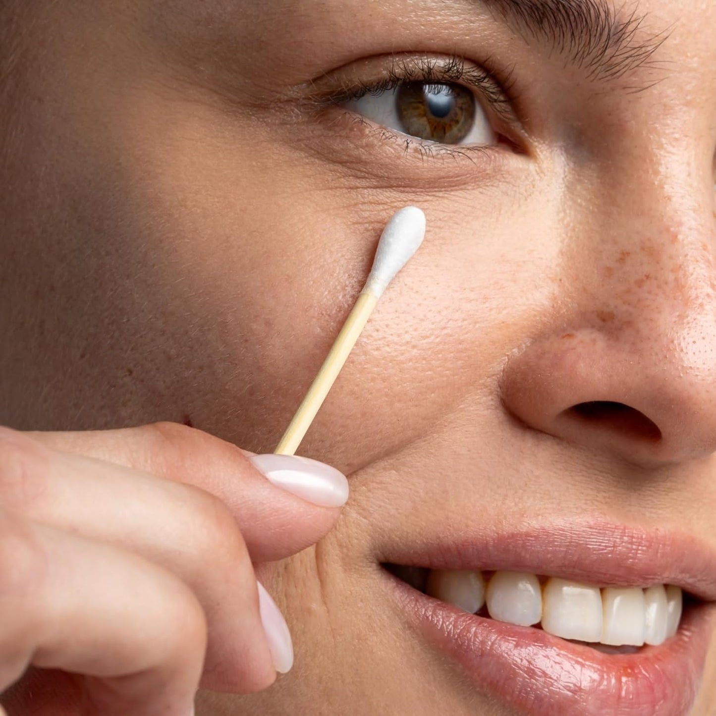 Cliganic Organic Cotton Swabs, 500 Count