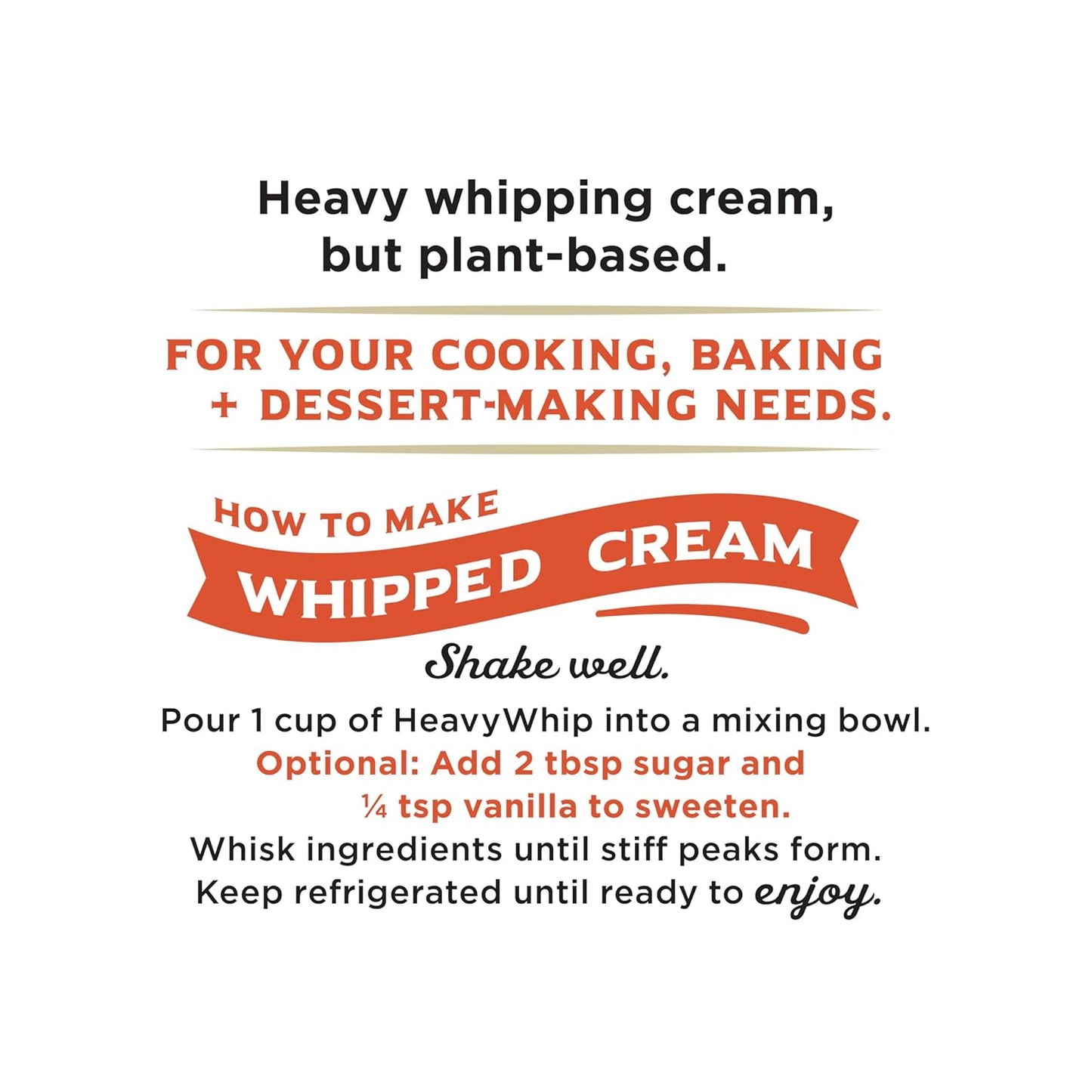 Califia Farms Dairy-Free Heavy Whipping Cream, 16.9 oz