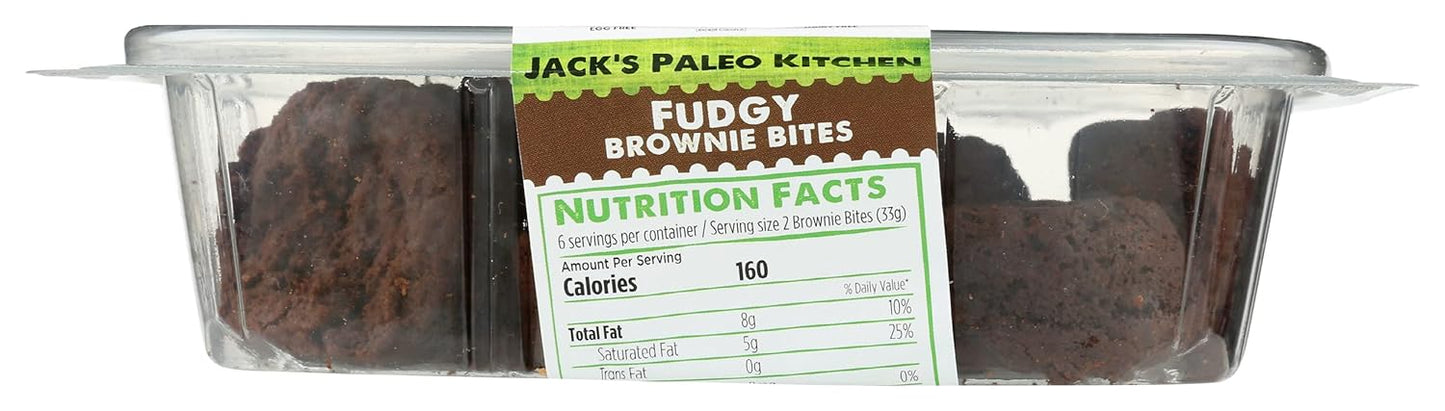 Jack's Paleo Kitchen Fudgy Brownie Bites, 7 oz
