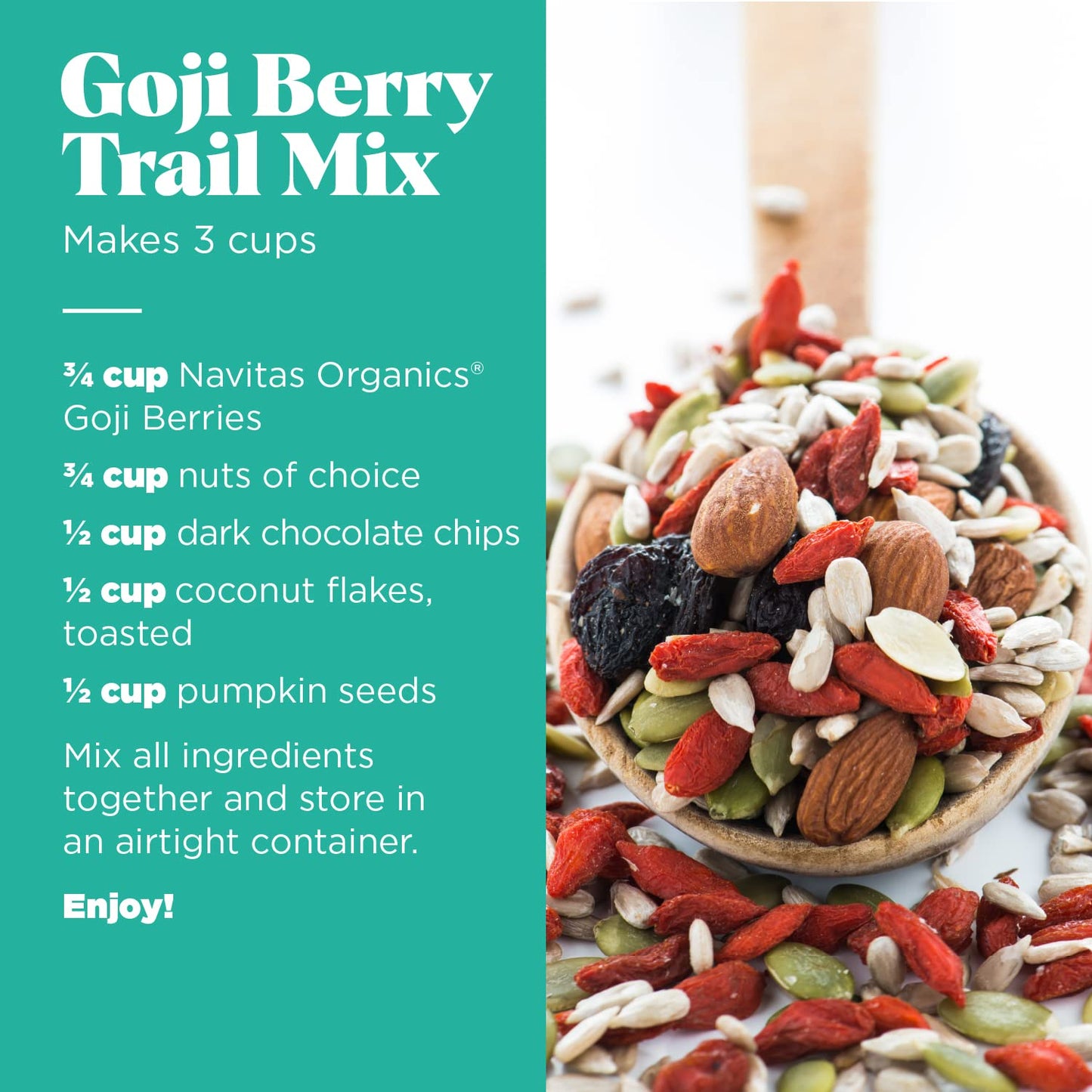Navitas Organics Goji Berries, 8 oz.
