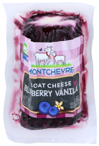 Montchevre Blueberry Vanilla Goat Cheese Log, 4 oz