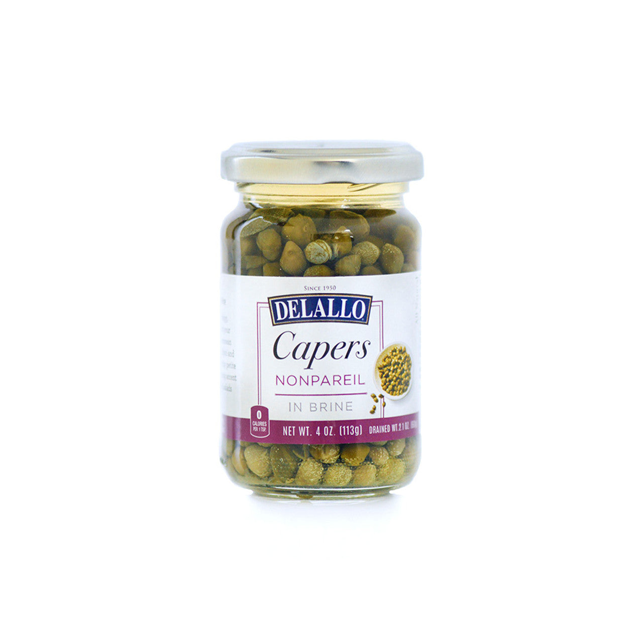 Delallo Non-Pariel Capers, 5 oz