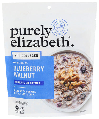 Purely Elizabeth Blueberry Walnut Superfood Oatmeal, 8 oz