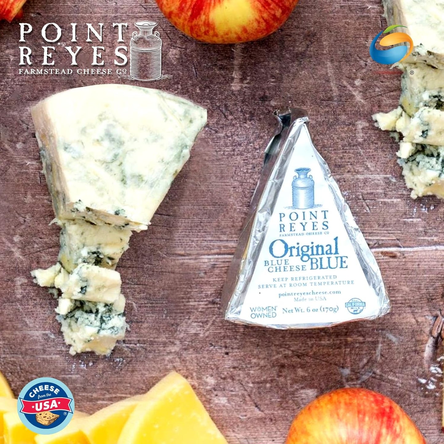 Point Reyes Original Blue Cheese Wedge, 6 oz