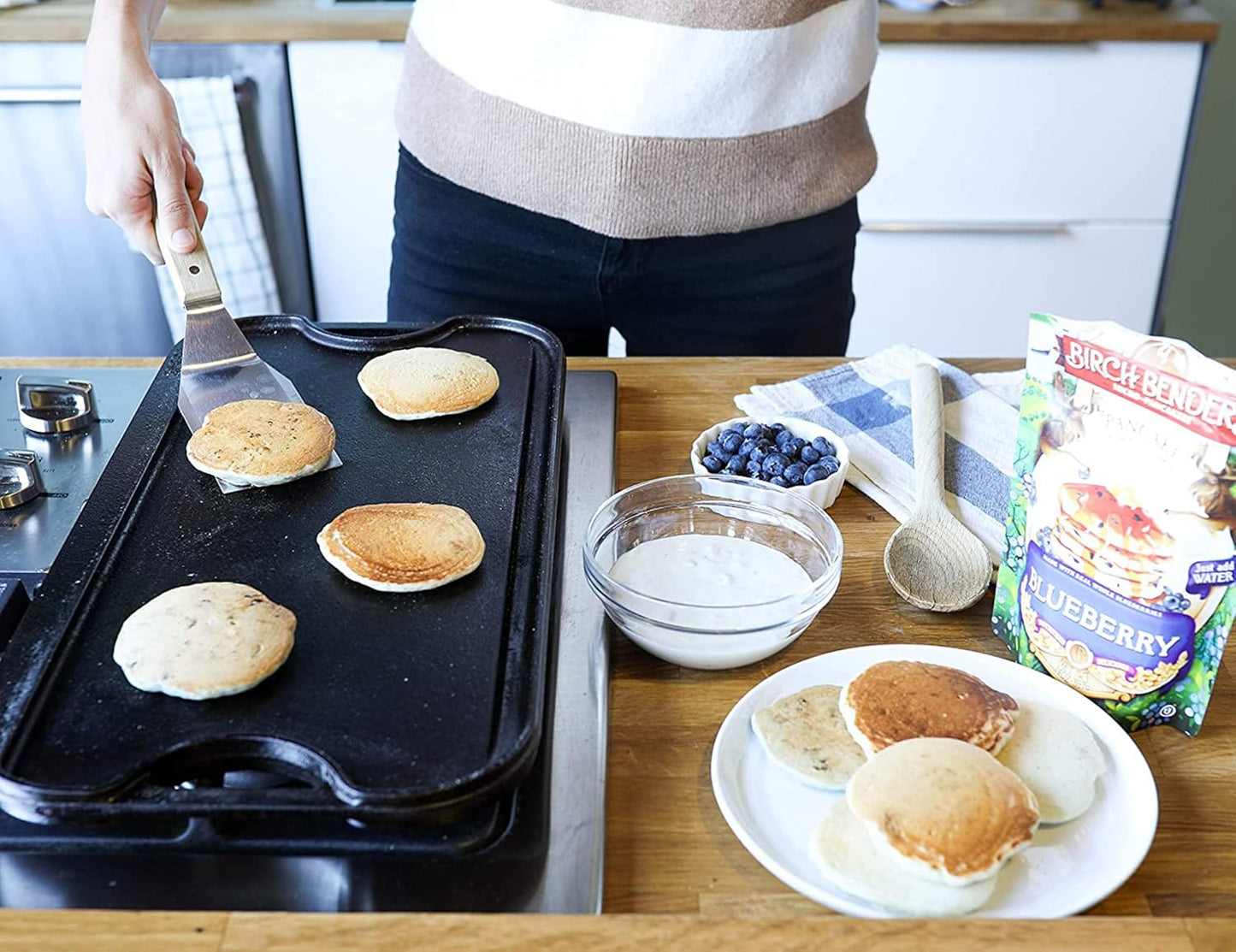 Birch Benders Blueberry Pancake Waffle Mix, 14 oz