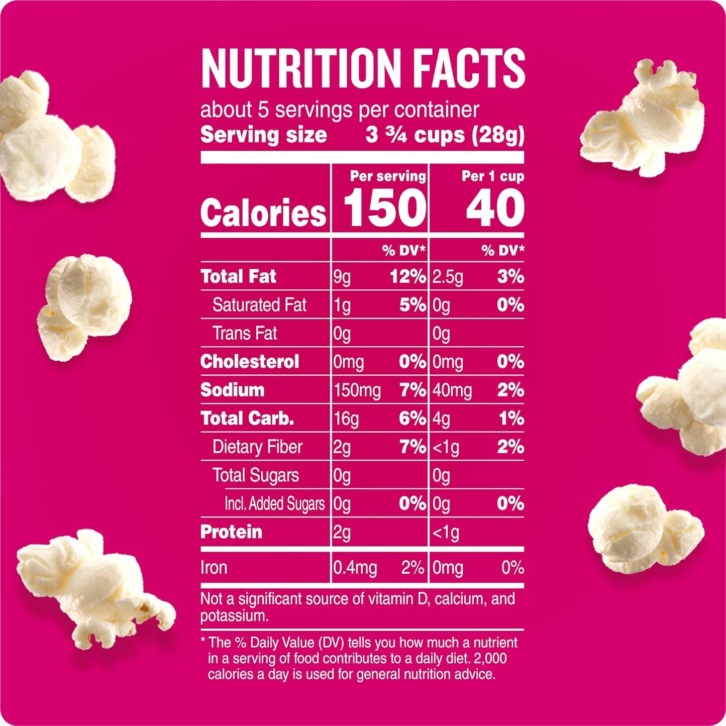 Angie's BoomChickaPop Sea Salt Popcorn, 4.8 oz