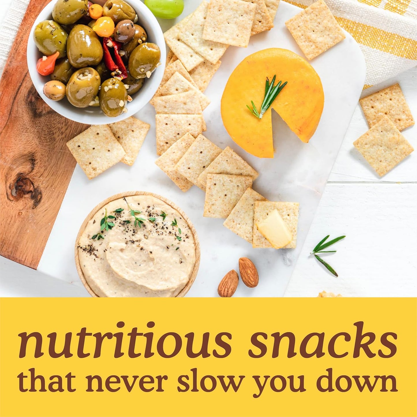 Simple Mills Almond Flour Crackers, Fine Ground Sea Salt, 7 oz